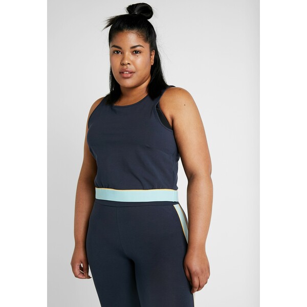 ONLY Play ONPSPRING CROPPED SOLID Top blue nights/canal blue/amber NL241D0GK