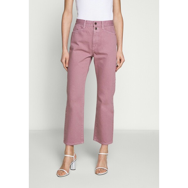 Proenza Schouler WASHED CROPPED STOVEPIPE Jeansy Straight Leg lavender PQ421N000