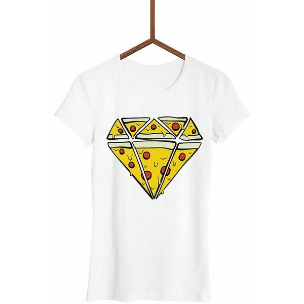 FailFake Koszulka Pizza Diament Damska