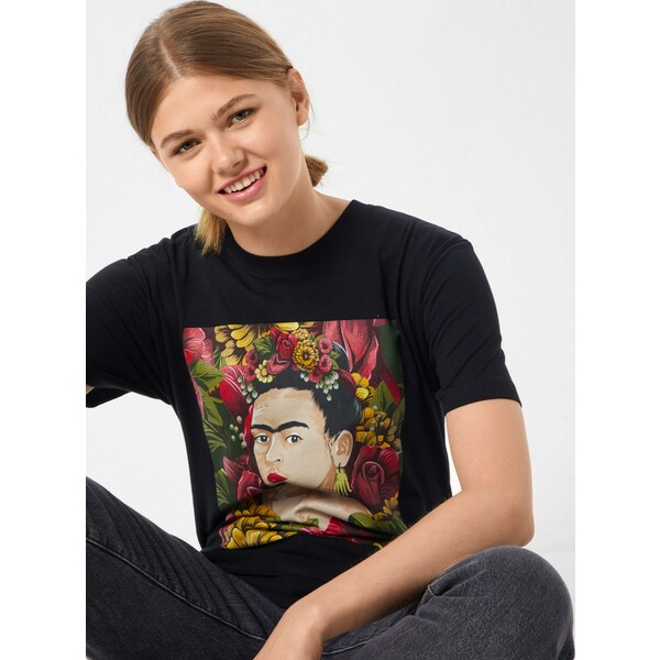 Merchcode Koszulka 'Frida Kahlo Portrait' MEC0035001000002