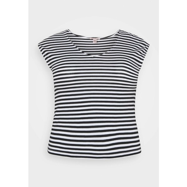 Anna Field Petite T-shirt z nadrukiem black/white ANI21D020
