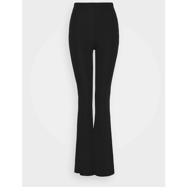 Missguided Tall 2 PACK FINE TROUSERS Legginsy black MIG21A04K