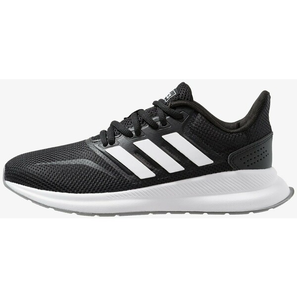 b'adidas Performance RUNFALCON Obuwie do biegania treningowe core black/footwear white/grey three AD541A1AY'