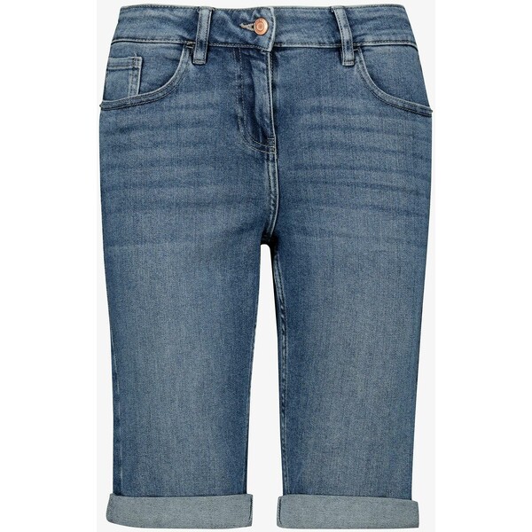 b'Next Szorty jeansowe mottled blue NX321S01U'
