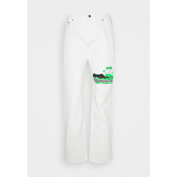 Stieglitz MADAGASCAR Jeansy Relaxed Fit white S2L21N002