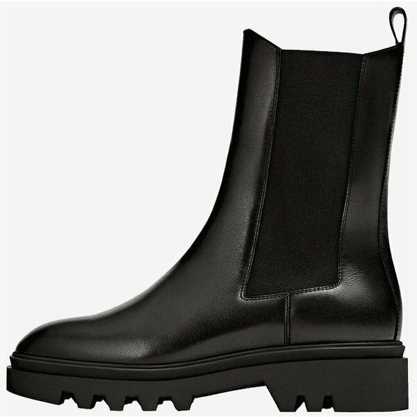 Massimo Dutti PROFILSOHLE Ankle boot black M3I11N01U