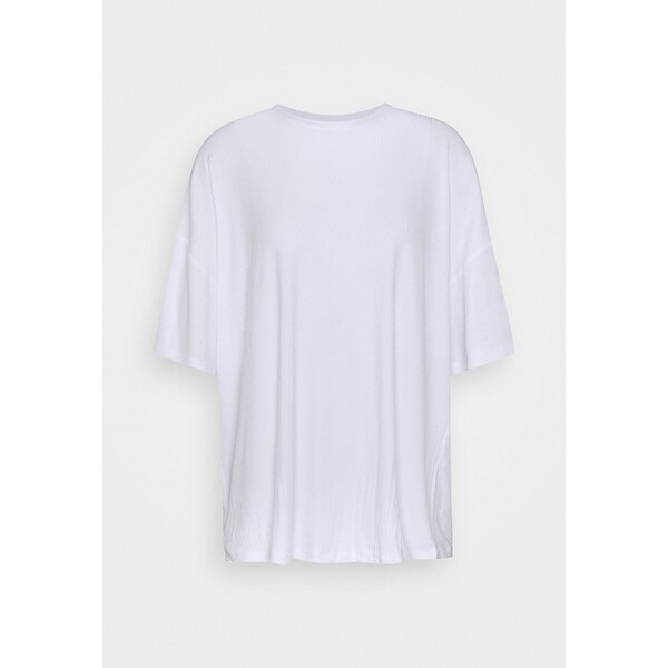 Even&Odd Tall OVERSIZED SLOUCHY TEE T-shirt basic white EVI21D00J