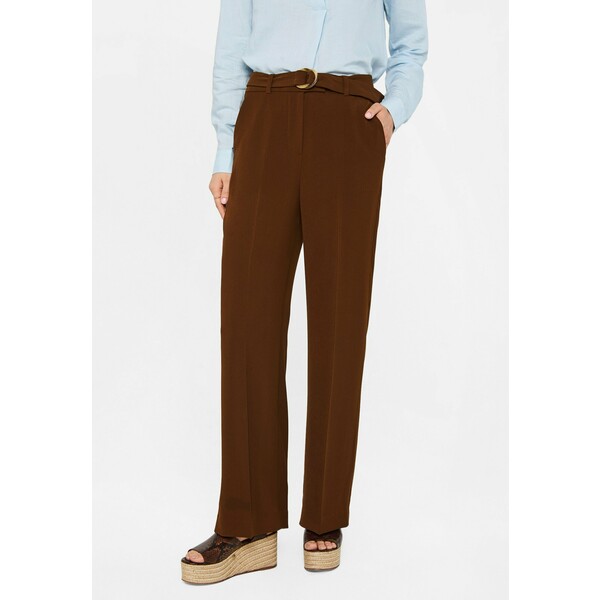 WE Fashion Spodnie materiałowe brown WF521A01N
