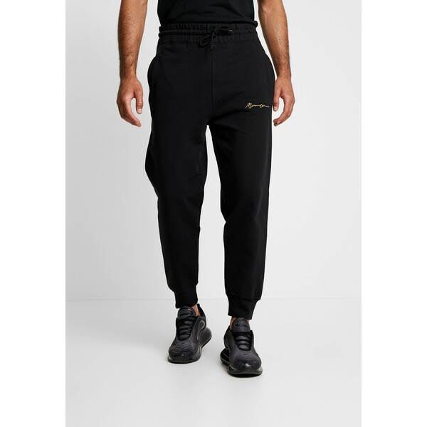 Mennace REGULAR SIGNATURE Spodnie treningowe black MEF22E01I