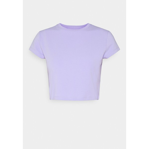 Weekday SABRA T-shirt basic lilac WEB21D06O