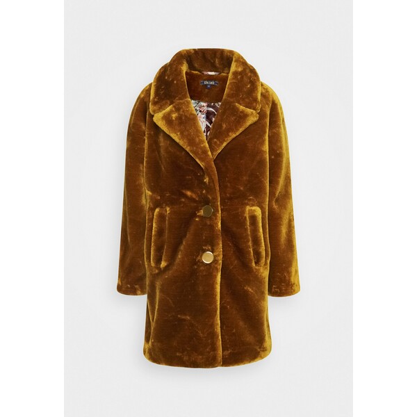 King Louie AMY COAT ZOOT Płaszcz wełniany /Płaszcz klasyczny brunette brown KL221U00I