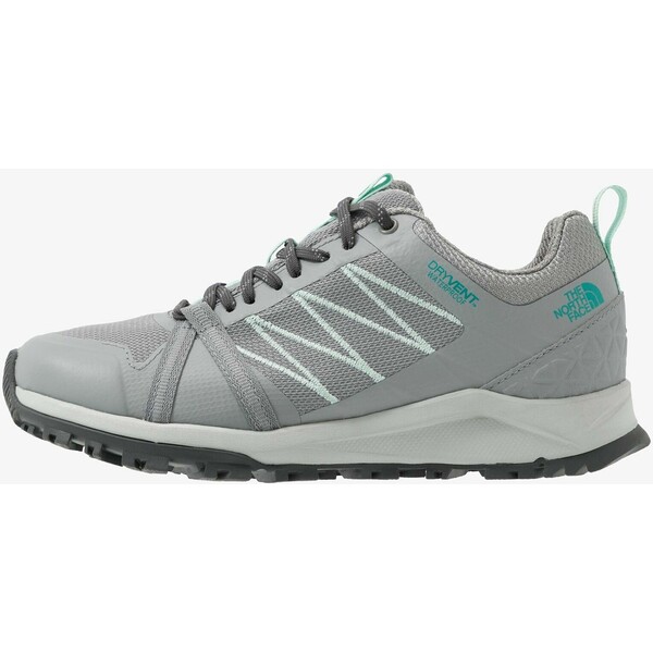 The North Face LITEWAVE FASTPACK II WP Sneakersy niskie griffin grey/dark shadow grey TH341A04M