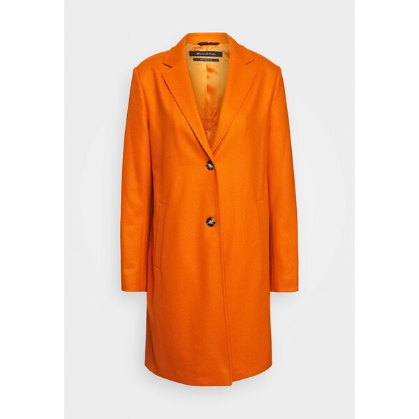 Marc O'Polo SINGLE BREASTED WELT POCKETS Płaszcz wełniany /Płaszcz klasyczny pumpkin orange MA321U05W