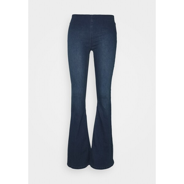 Free People FLARE PENNY PULL ON Jeansy Dzwony rich blue FP021N011