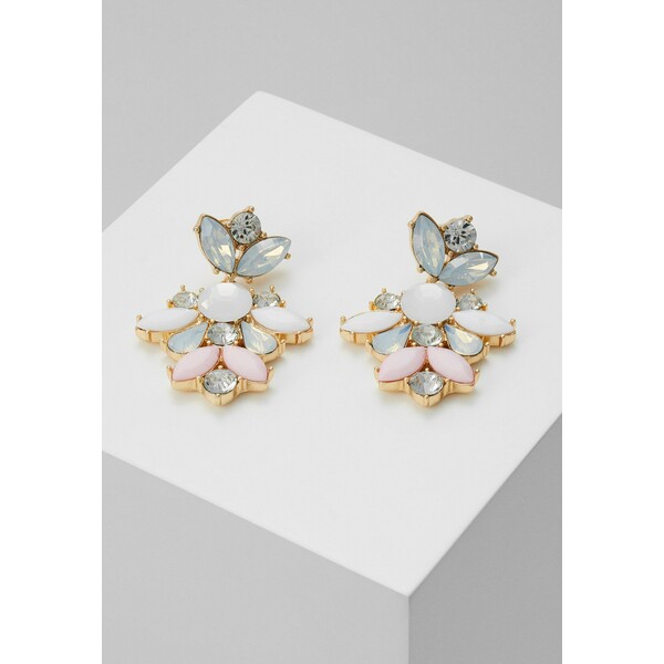 Pieces PCJARLO EARRINGS Kolczyki gold coloured/clear/pastel PE351L0NH