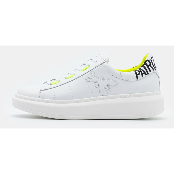 Patrizia Pepe SCARPE SHOES Sneakersy niskie white/yellow P1411A02N