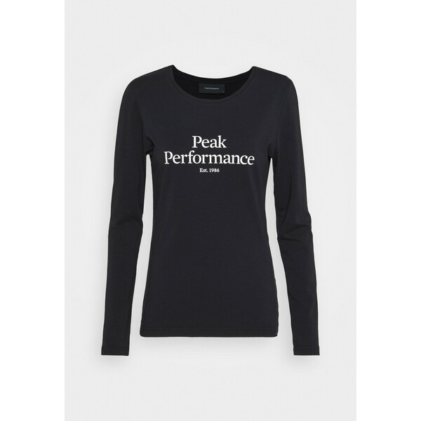 Peak Performance ORIGINAL Bluzka z długim rękawem black PE441D01C