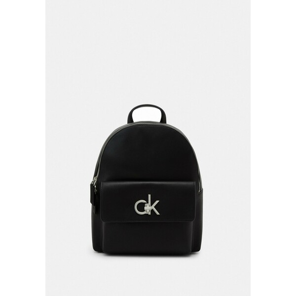 Calvin Klein LOCK BACKPACK Plecak black 6CA51Q017