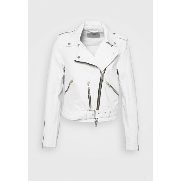 AllSaints BALFERN JACKET Kurtka jeansowa stone white A0Q21G01F