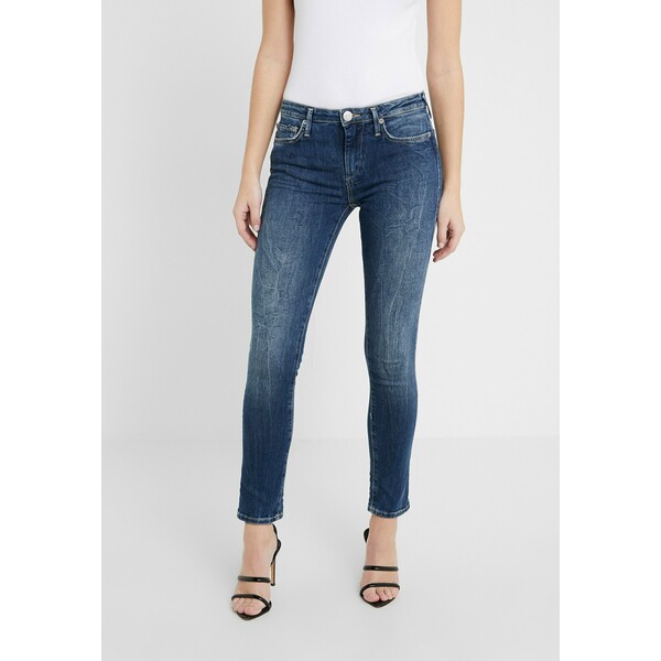 True Religion NEW HALLE Jeansy Skinny Fit blue TR121N084