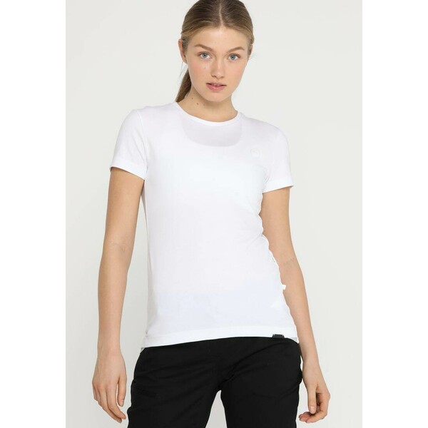 Ziener ROSL T-shirt z nadrukiem white Z1041D00M