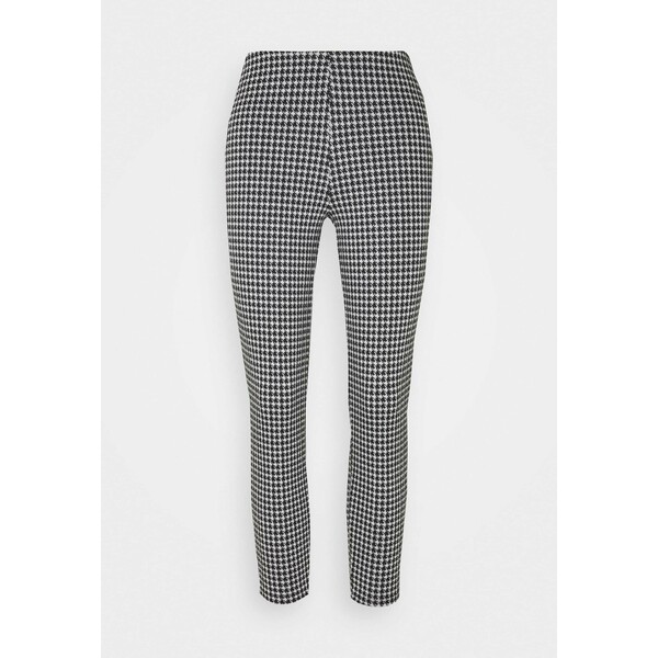 Noisy May Petite NMHOUND LEGGING Spodnie materiałowe black/white NM521A017