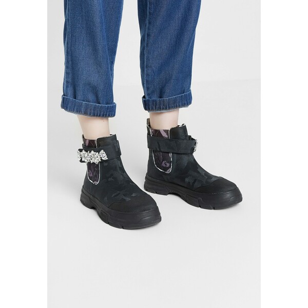 Desigual Ankle boot blue DE111N01J