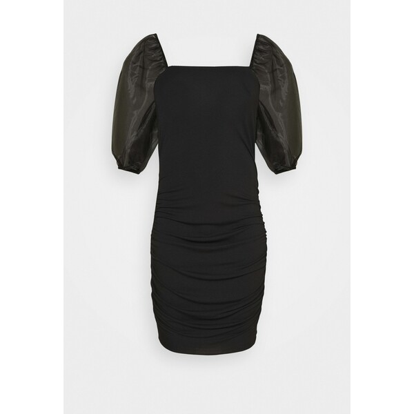 Vero Moda Curve VMCELLY DRESS Sukienka koktajlowa black VEE21C048