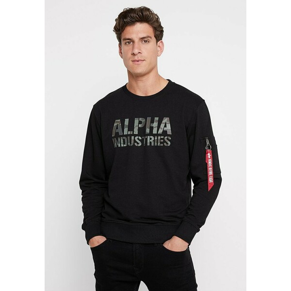 Alpha Industries Bluza black AL522S00R-Q11