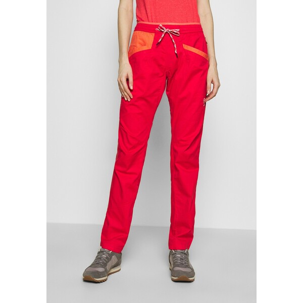 La Sportiva TEMPLE PANT Spodnie materiałowe hibiscus/flamingo LAN41E006