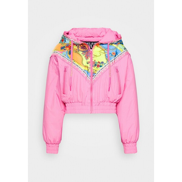 Versace Jeans Couture Kurtka Bomber rose wild orchid VEI21U00A