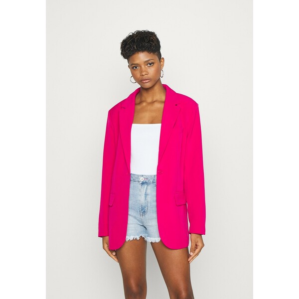Nly by Nelly OVERSIZED STRUCTURED Żakiet pink NEG21G00Y
