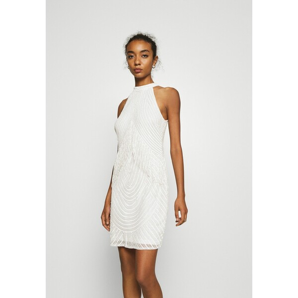 Lace & Beads PAISLEY DRESS Sukienka koktajlowa white LS721C0CW