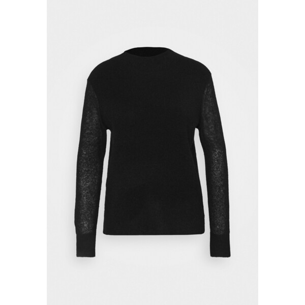 Calvin Klein MOCK NECK Sweter ck black 6CA21I01M