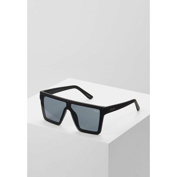 QUAY AUSTRALIA HINDSIGHT Okulary przeciwsłoneczne black Q0151K011