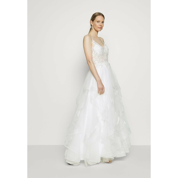 Luxuar Fashion Suknia balowa ivory LX021C09P