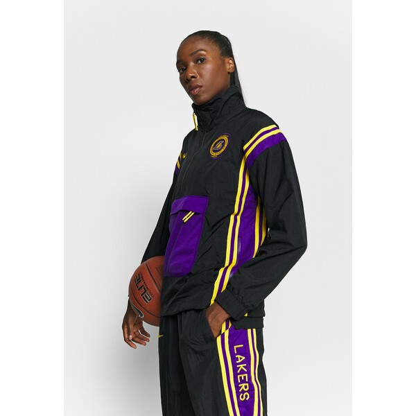 Nike Performance NBA LA LAKERS WOMEN TRACKSUIT Dres black/amarillo/field purple N1241K00M