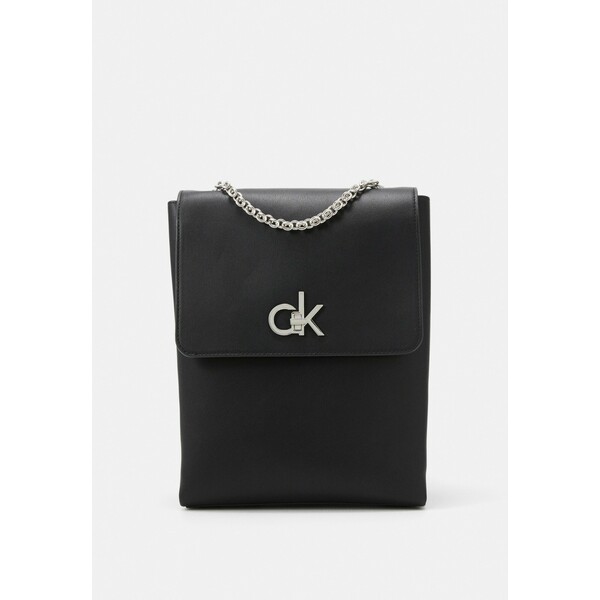 Calvin Klein RE-LOCK BACKPACK Plecak black 6CA51Q01B