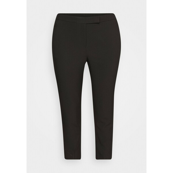 CAPSULE by Simply Be ESSENTIAL TAPERED TROUSER Spodnie materiałowe black CAS21A016
