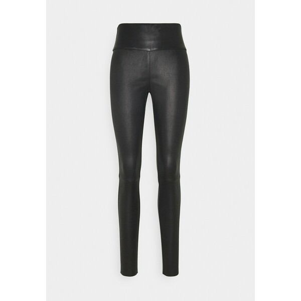 Ibana MOLLY PLAIN Spodnie materiałowe black 21B21A010