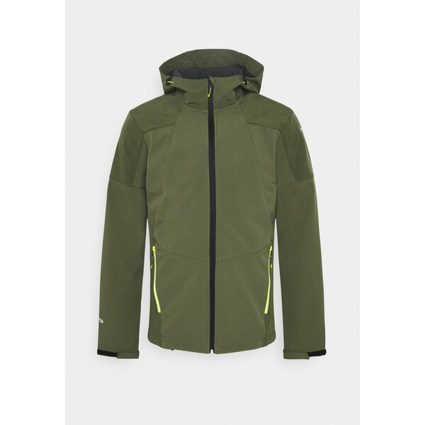 Icepeak BENDON Kurtka Softshell dark olive IC142F09M