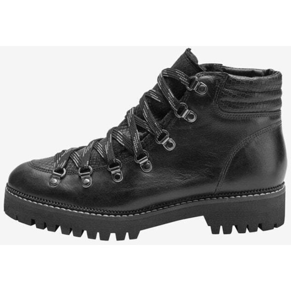 Next BLACK SIGNATURE COMFORT PREMIUM HIKER BOOTS Ankle boot black NX311A03Z
