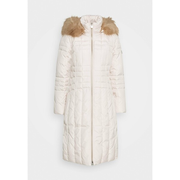 Calvin Klein ESSENTIAL COAT Płaszcz zimowy white smoke 6CA21U018