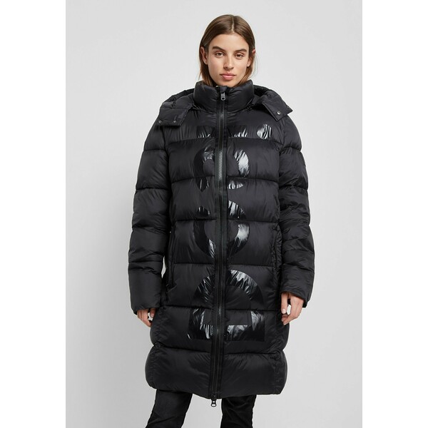 Desigual FLESLAND Płaszcz zimowy black DE121U02W