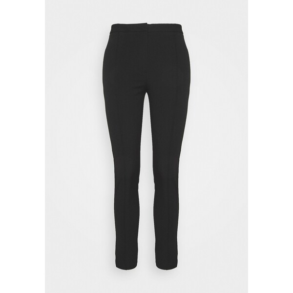 Selected Femme SLFILUE PINTUCK PANT Spodnie materiałowe black SE521A0GZ