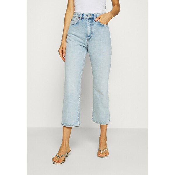Weekday VOYAGE Jeansy Straight Leg morning blue WEB21N00D