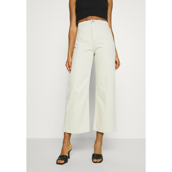 Weekday LINEAR TROUSERS Jeansy Straight Leg canvas WEB21N039