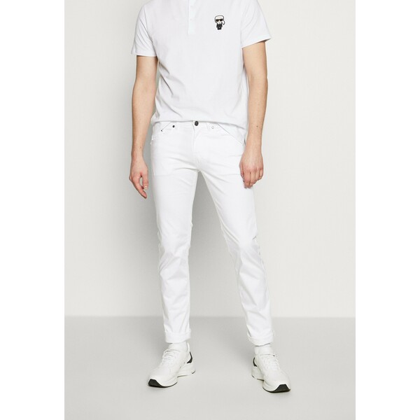 KARL LAGERFELD Spodnie materiałowe white K4822E00K