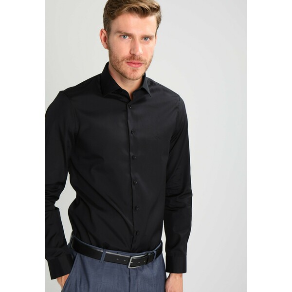 Calvin Klein Tailored CANNES REGULAR FIT Koszula biznesowa black CK122D002
