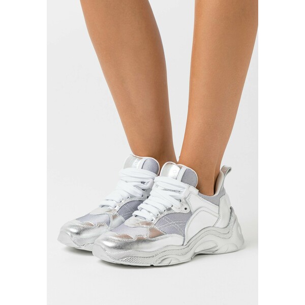 Iro Sneakersy niskie silver/white IR211A015
